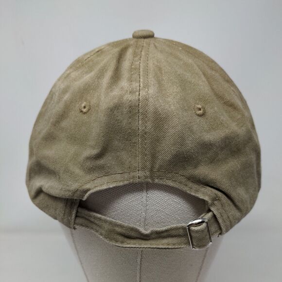 Normal Isn't Coming Back Jesus Is Revelation 14 Slideback Hat Tan One Size - Picture 5 of 6